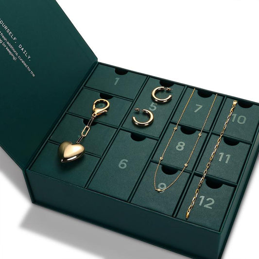 14K Gold-Plated Jewelry Advent Calendar