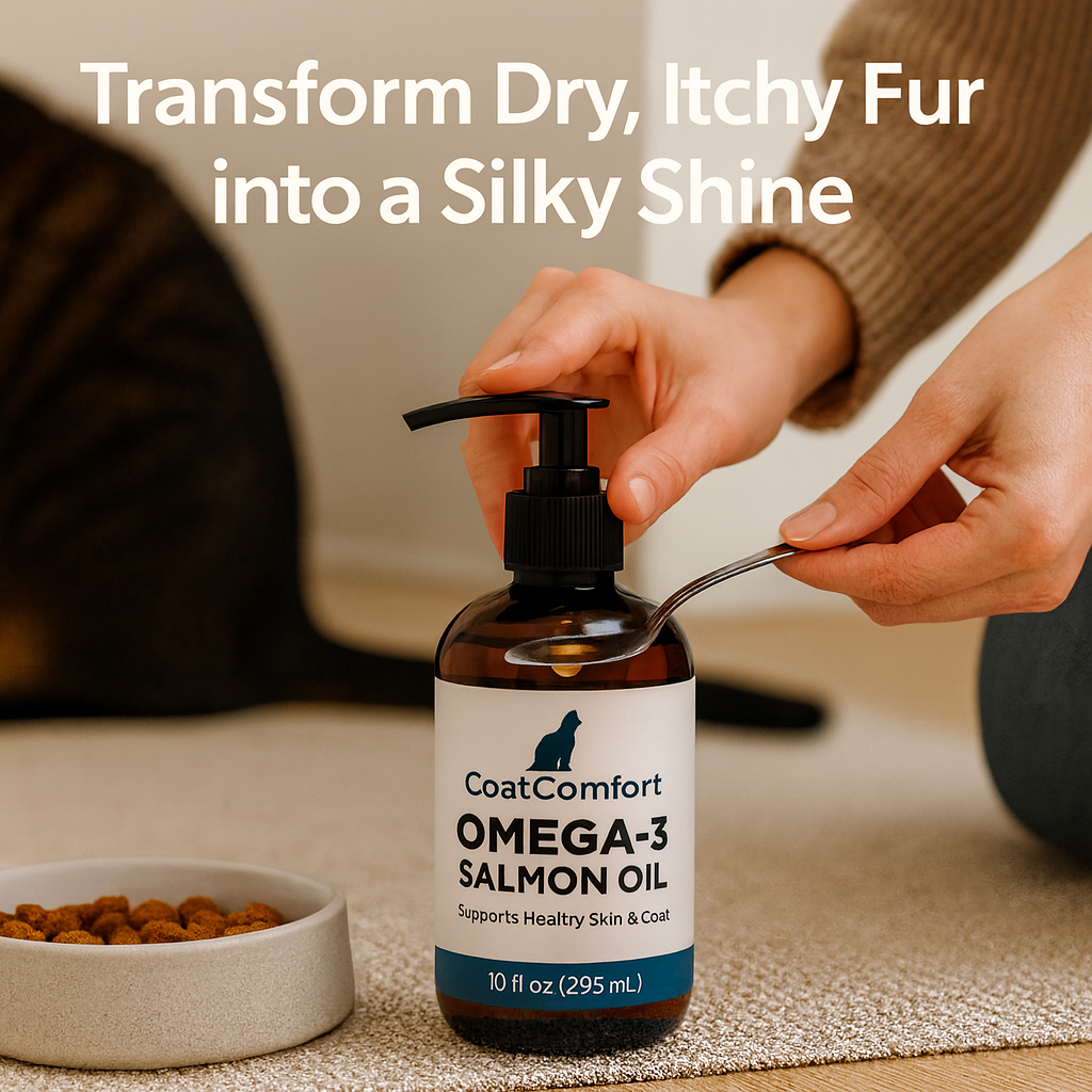 CoatComfort Salmon Oil for Cats